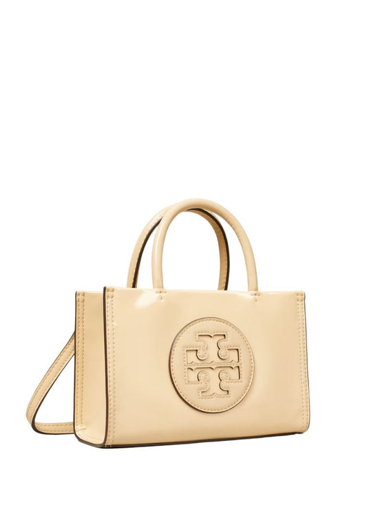 Mini Ella Bio Patent Tote Vanilla Soft Serve