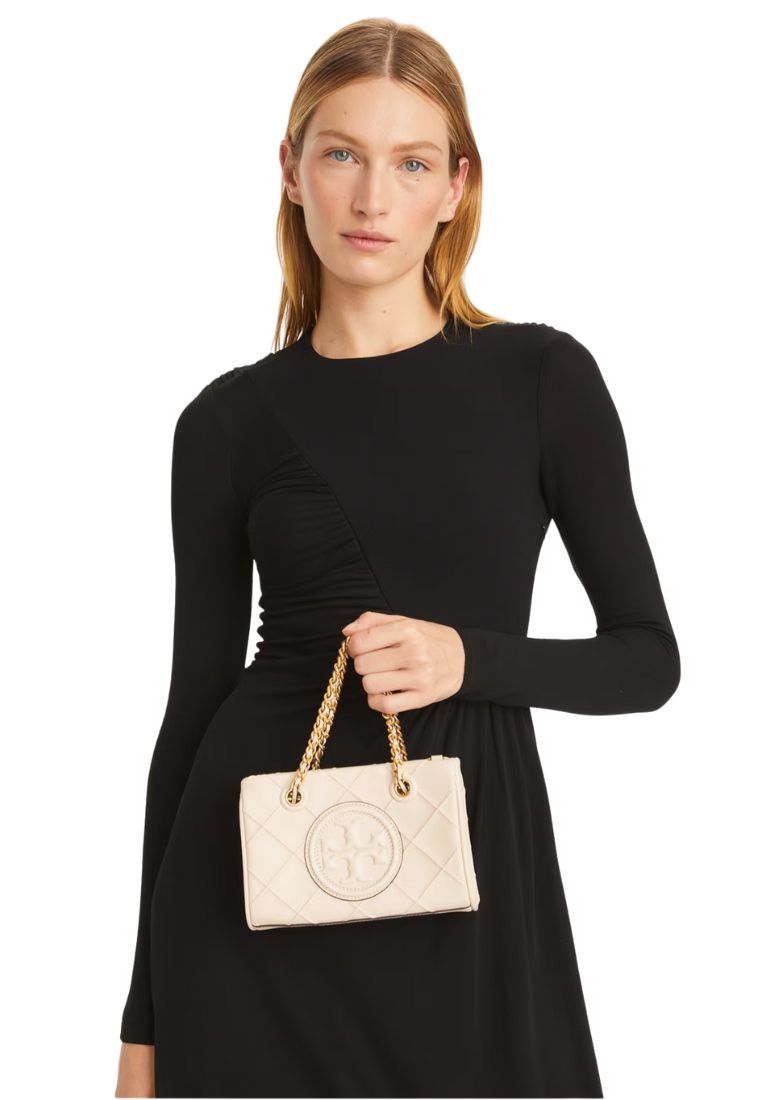 Mini Fleming Soft Chain New Cream