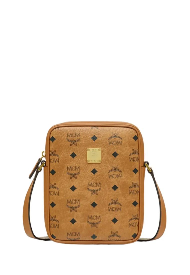 Mini Klassik Visetos Crossbody Bag Cognac