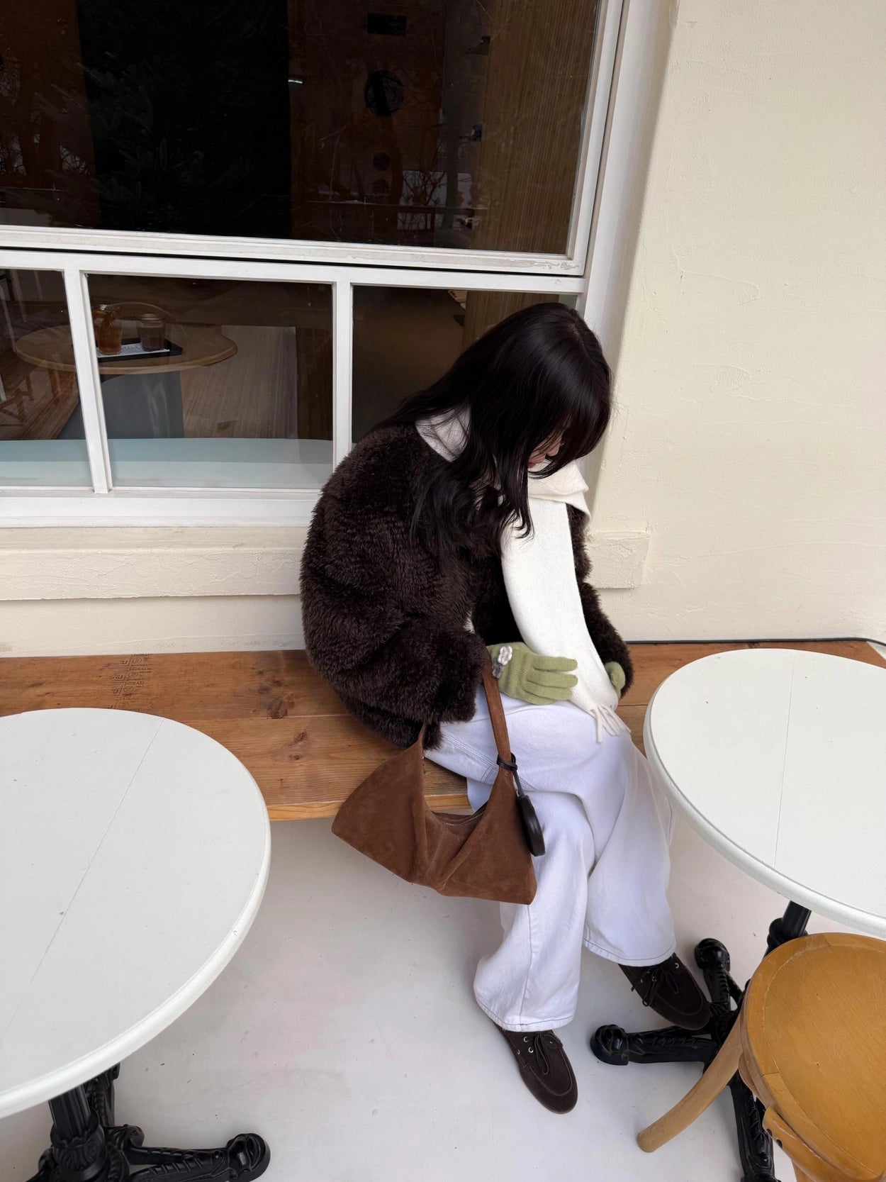 Monet Bag Suede Brown