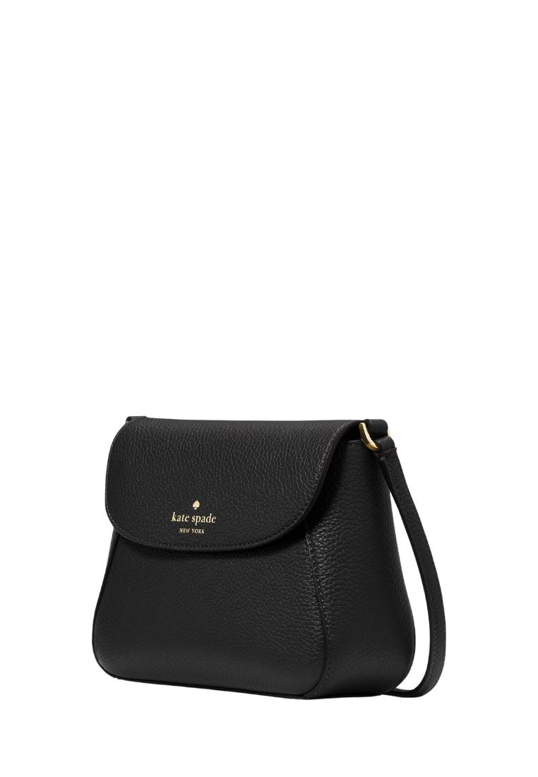 Monica Small Flap Crossbody Black