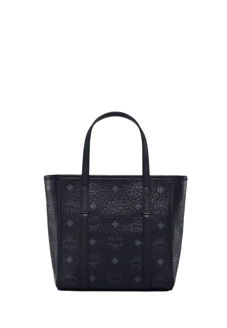 Monogram Logo-Print Tote Bag Visetos Black