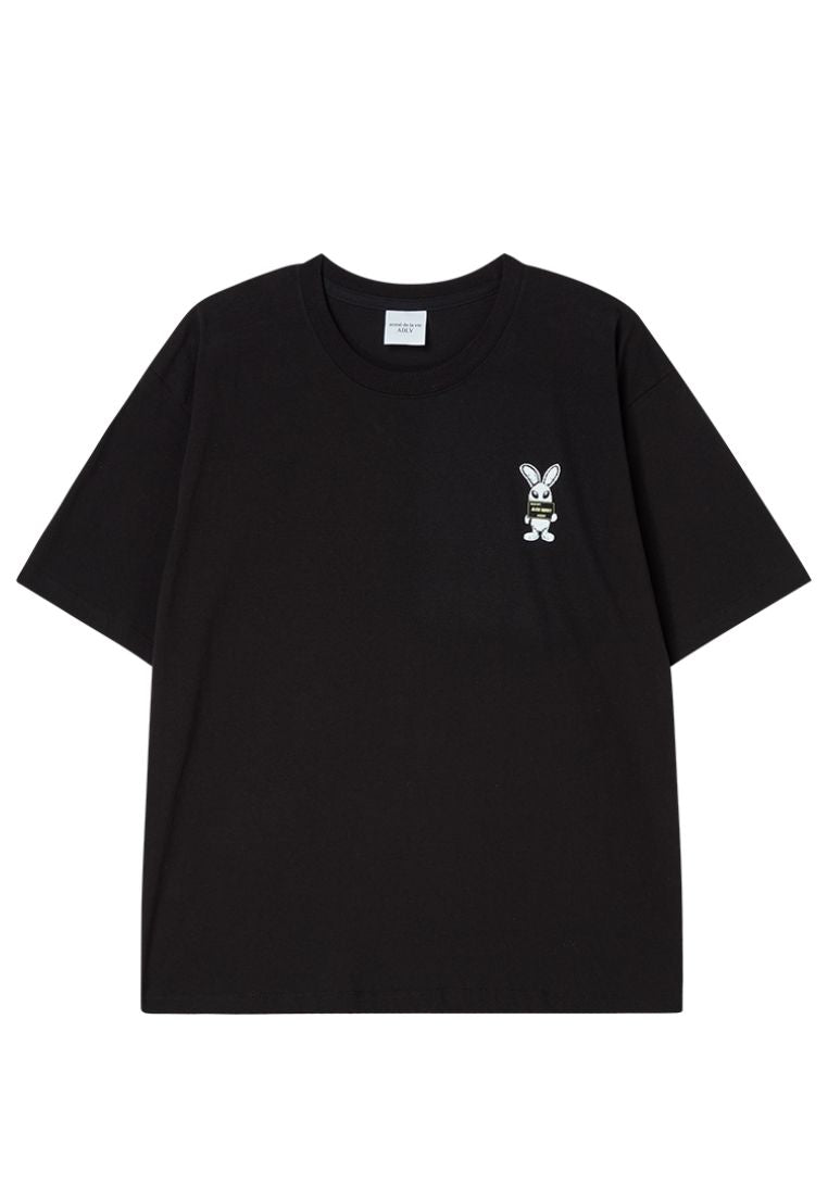 Mugshot Alien Short Sleeve T-Shirt Black