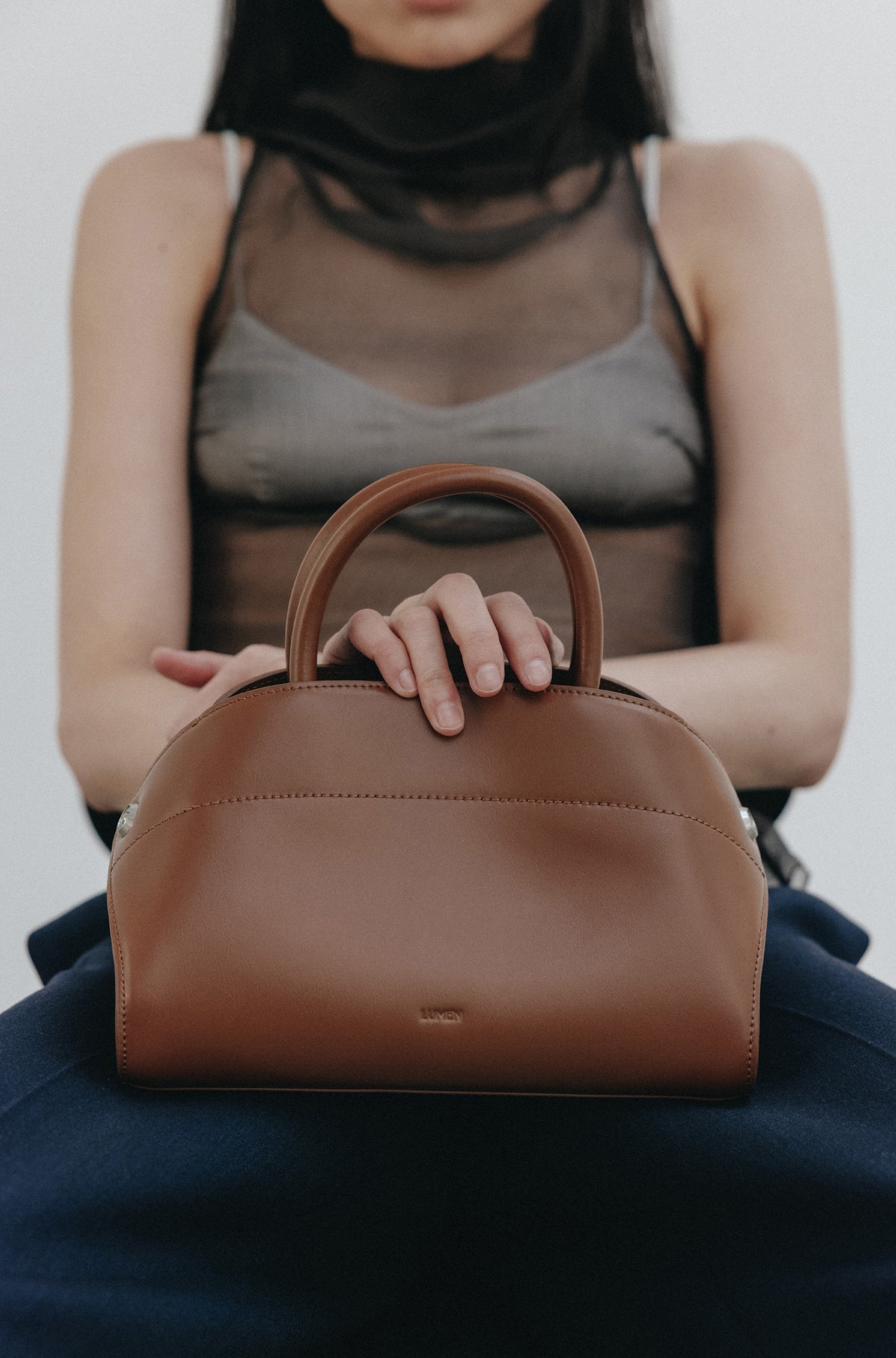 NADEL MINI BAG tawny brown