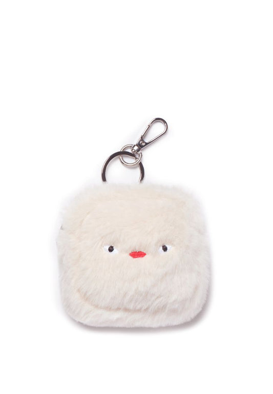 Nemoyom Airpods Case Eco Fur Ivory