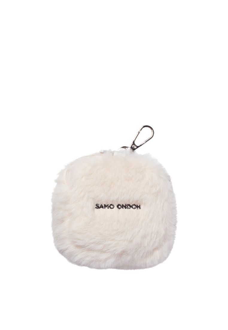 Nemoyom Airpods Case Eco Fur Ivory