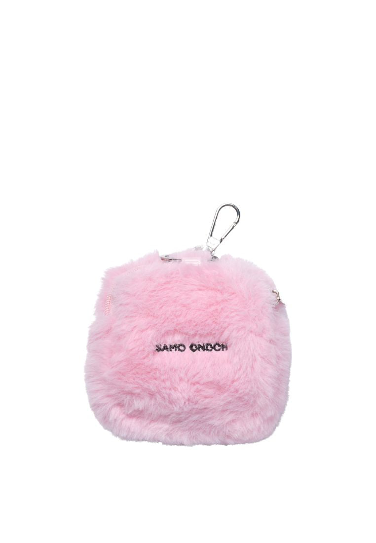 Nemoyom Airpods Case Eco Fur Pink