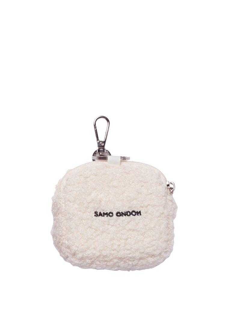 Nemoyom Airpods Case Eco Shearling Ivory