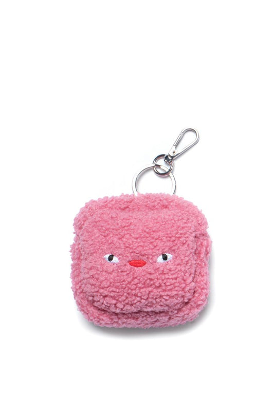 Nemoyom Airpods Case Eco Shearling Pink