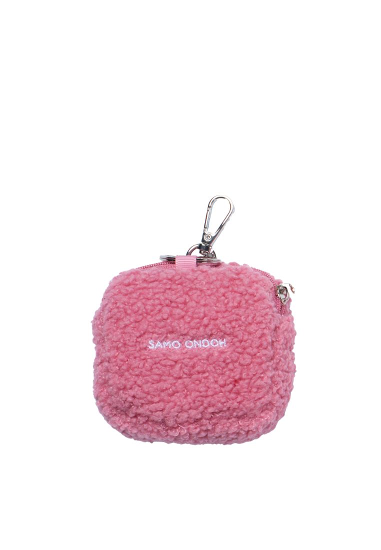 Nemoyom Airpods Case Eco Shearling Pink