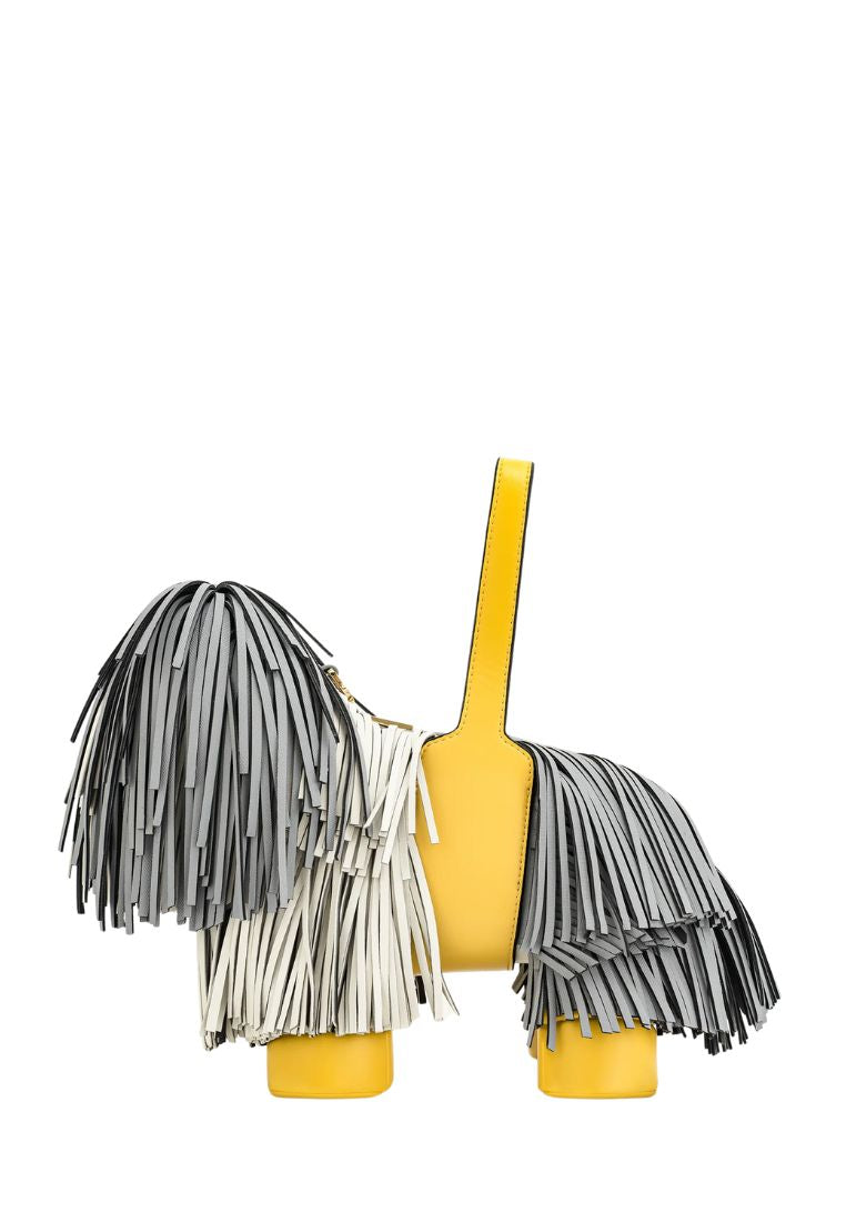 Nita Puppy Shape Handbag - Gray