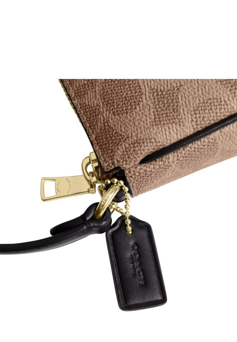 Nolita 19 In Signature Canvas Gold Tan Black