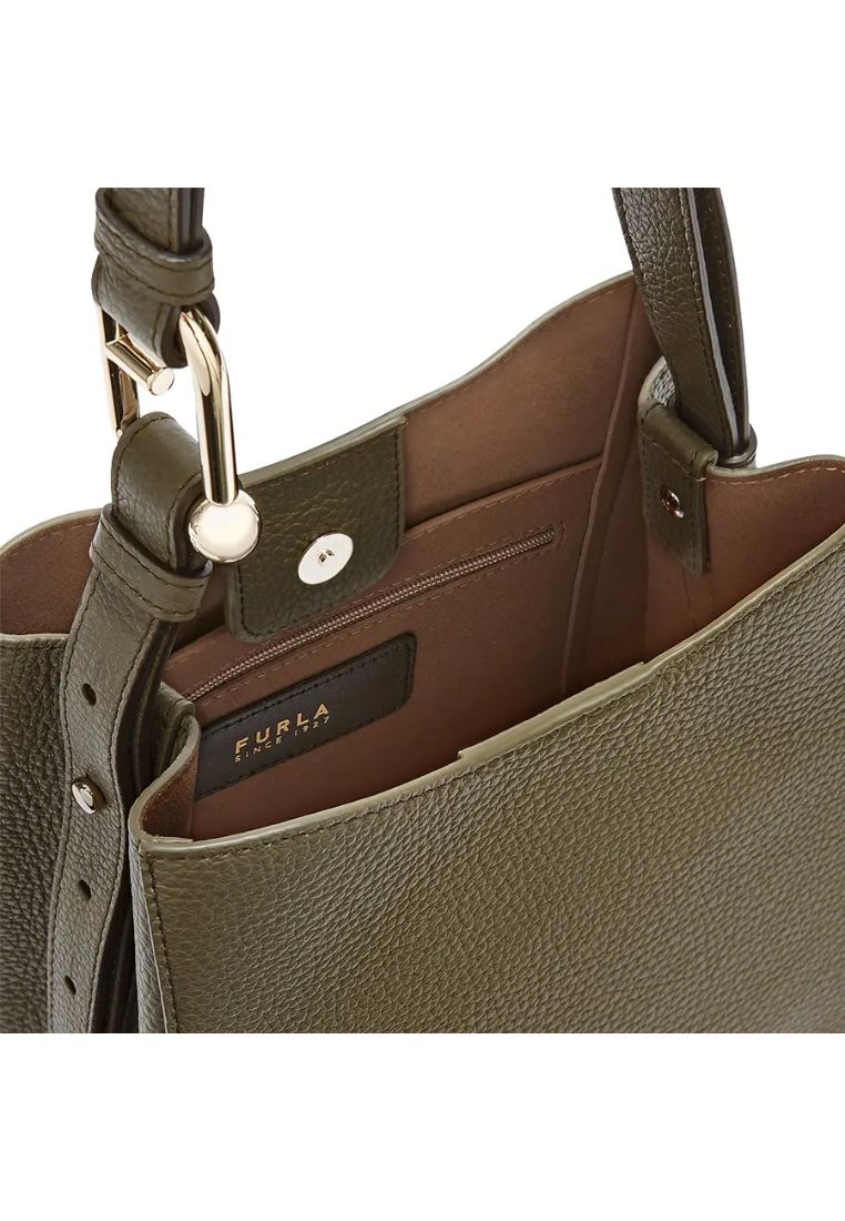 Nuvola Mini Bucket Bag Sage