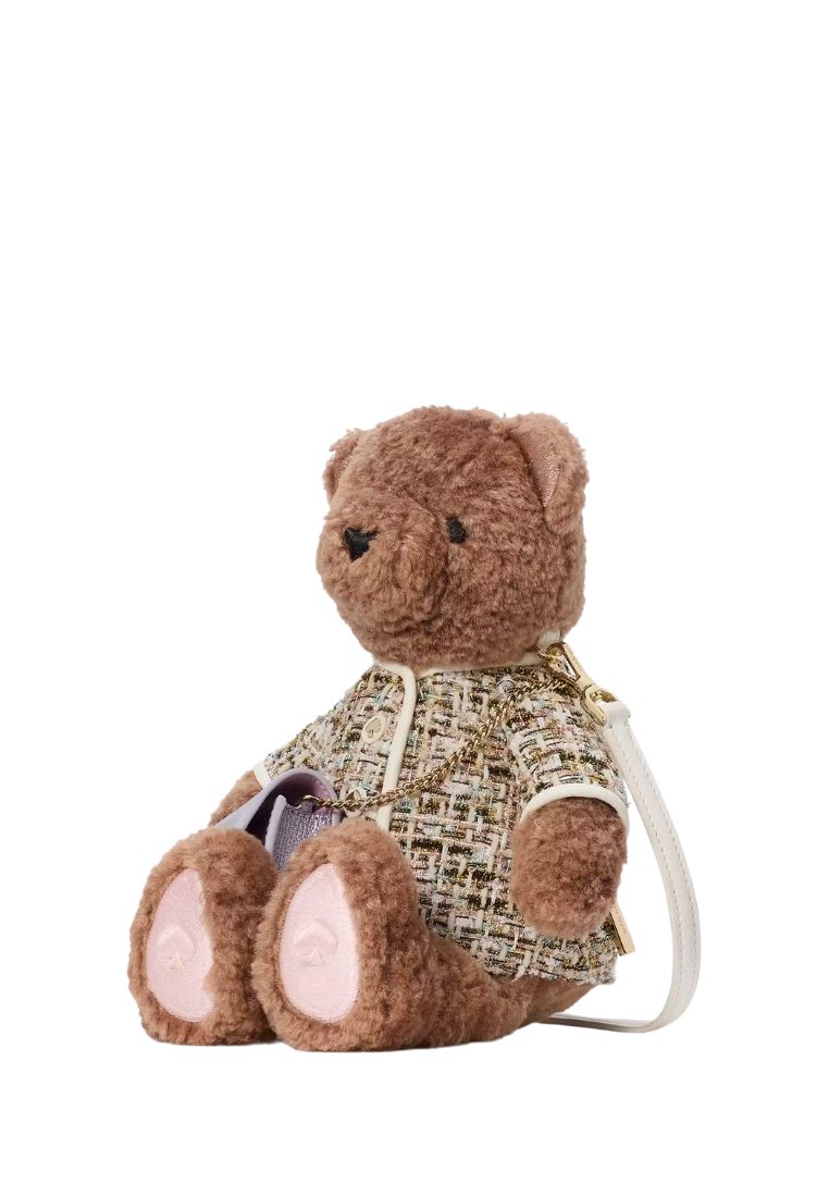 Oh What Fun 3D Teddy Bear Crossbody Multi