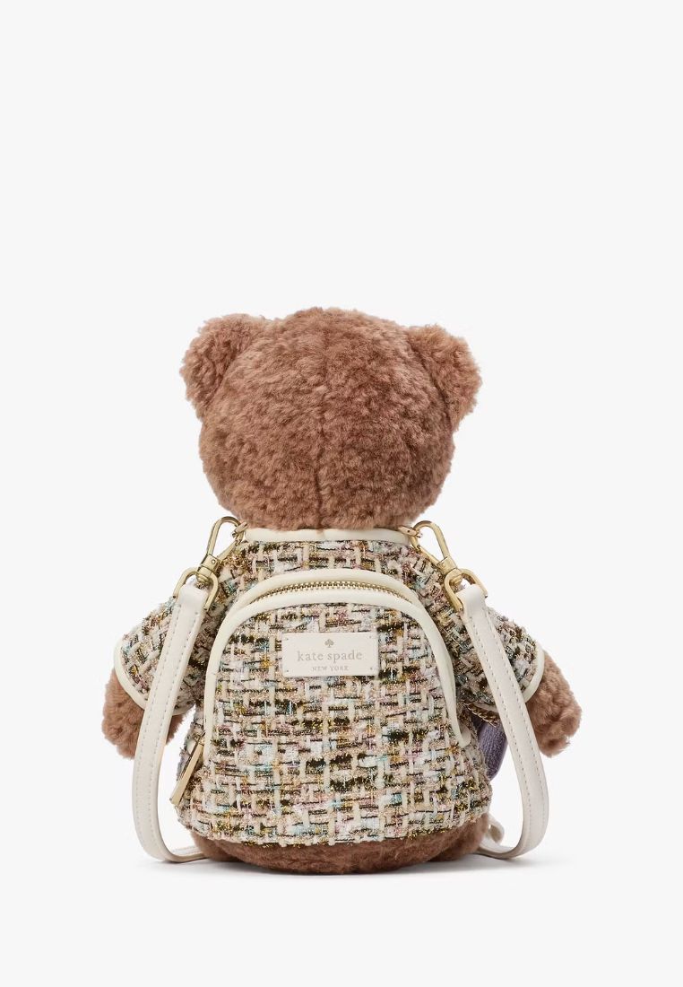Oh What Fun 3D Teddy Bear Crossbody Multi