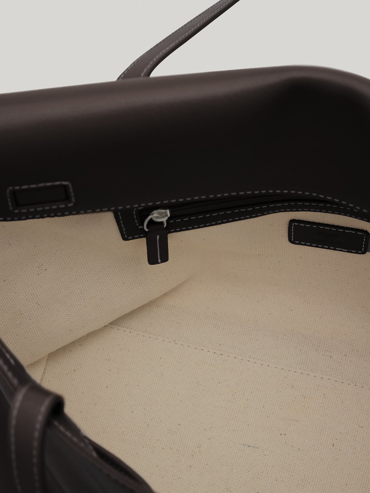 PANIER FLAP BAG organ brown