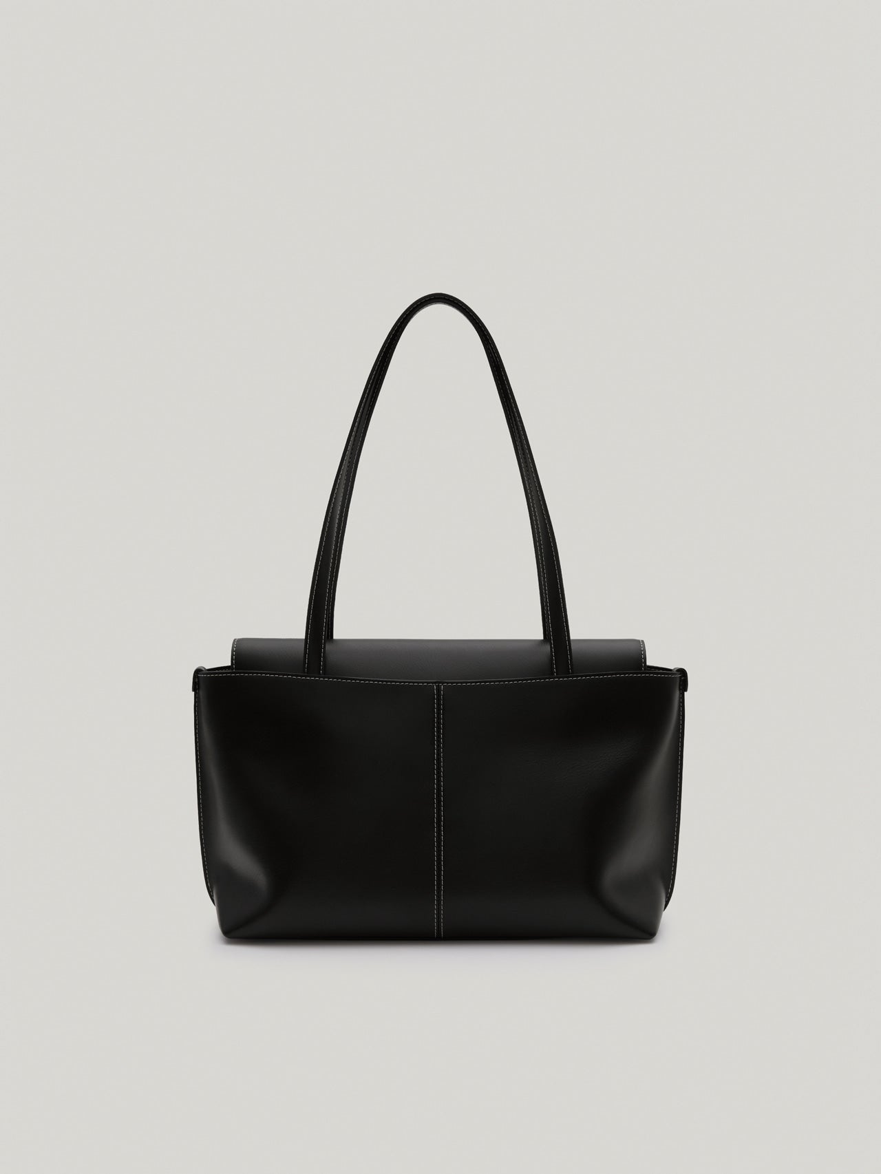 PANIER FLAP BAG soft black