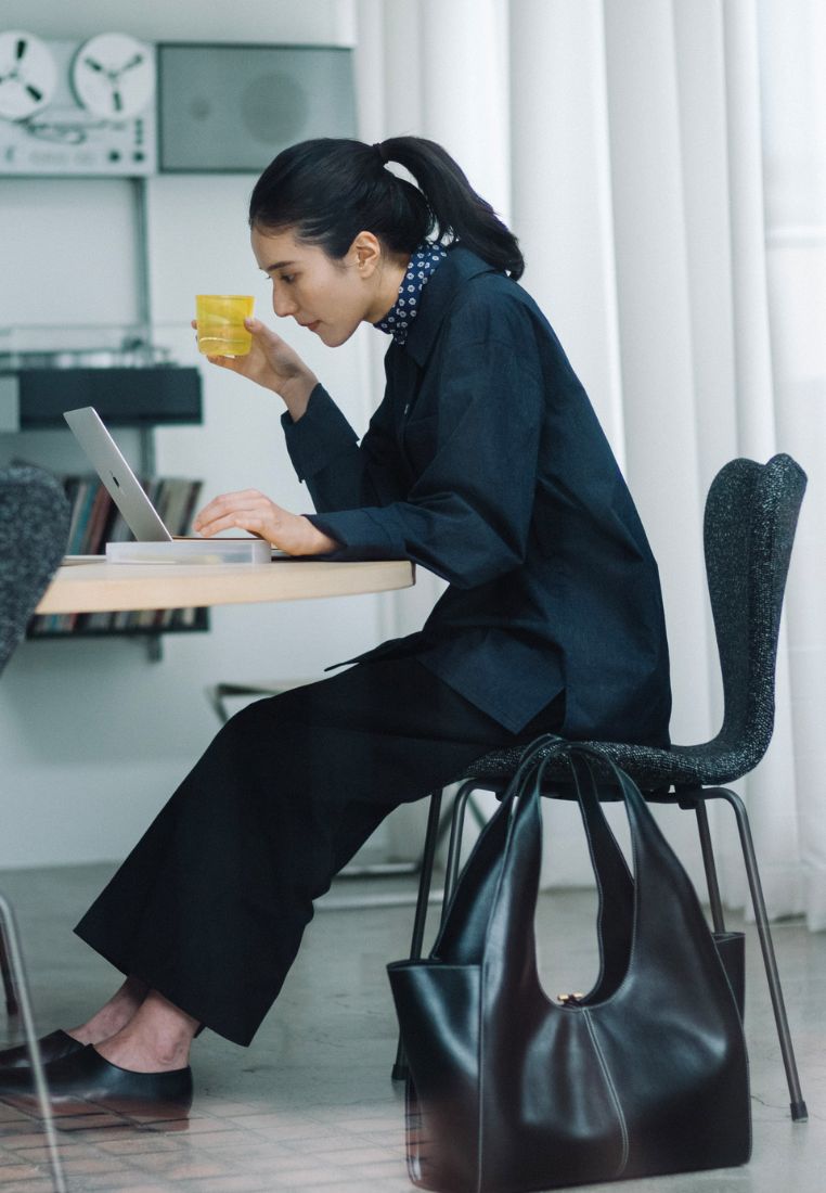 PANIER GRAND BAG soft black