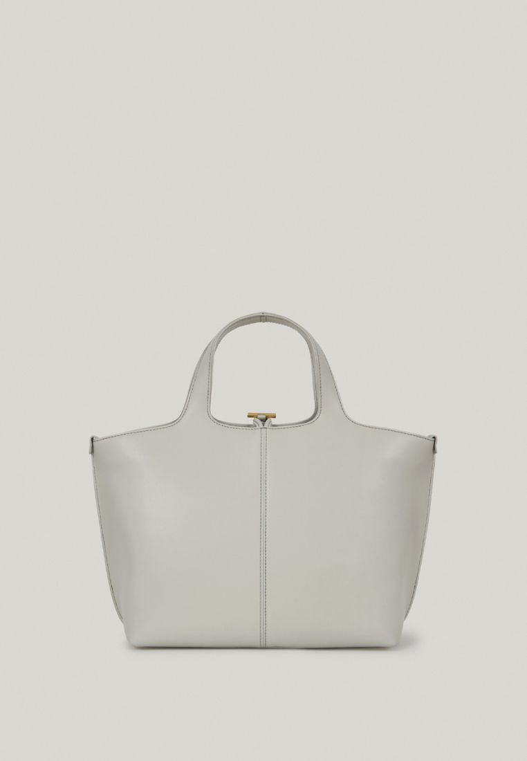 PANIER TOTE BAG misty white