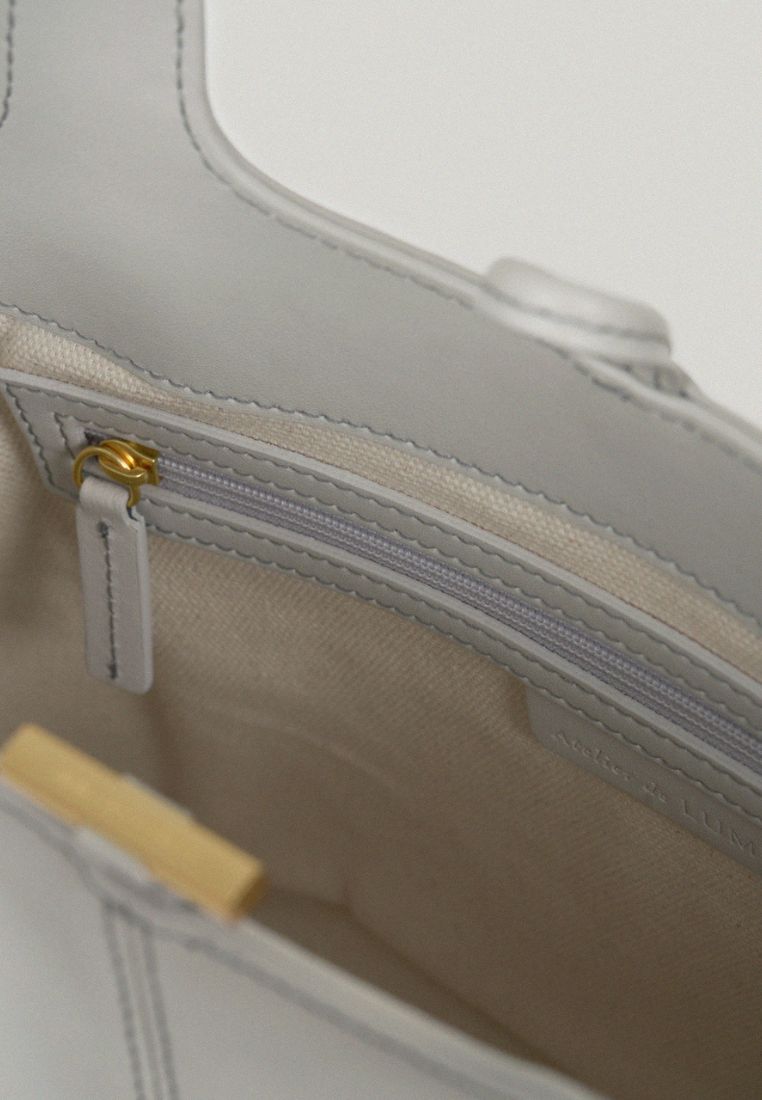 PANIER TOTE BAG misty white