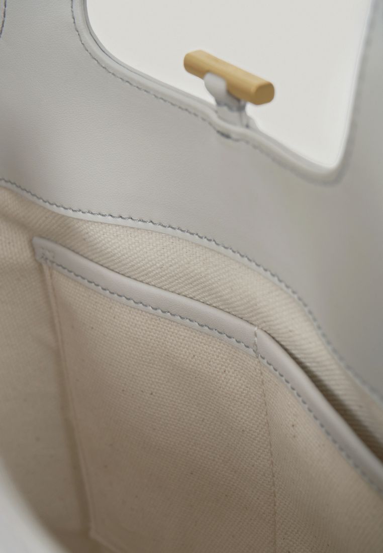 PANIER TOTE BAG misty white