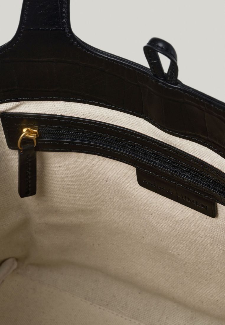 PANIER TOTE BAG pattern black