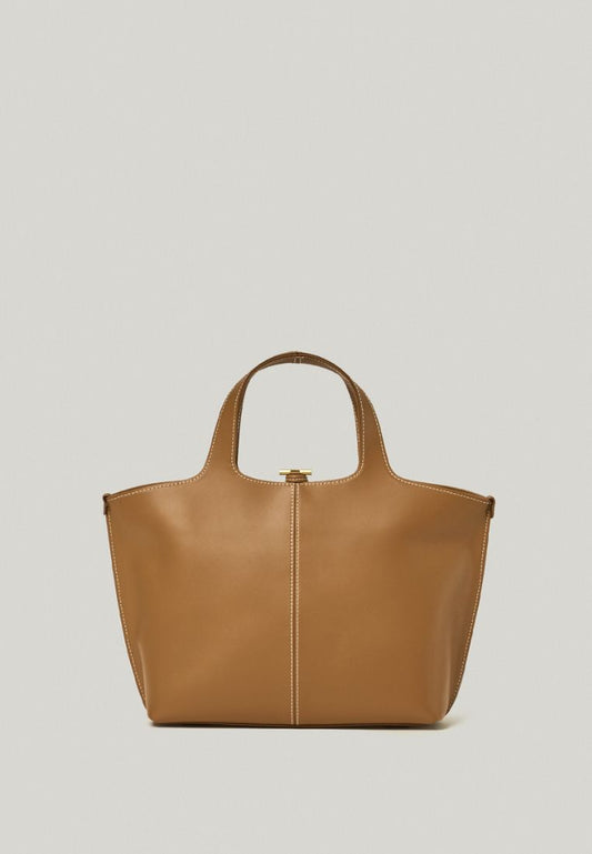 PANIER TOTE BAG tan brown