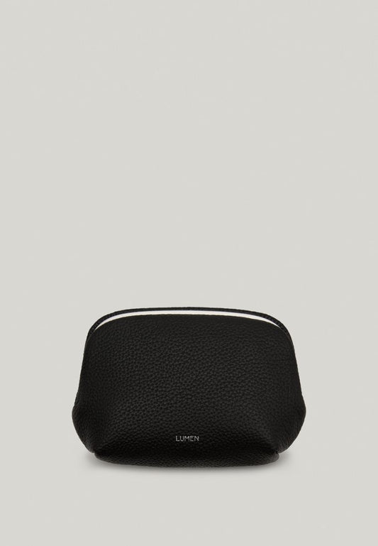 PAVE FRAME POUCH soft black