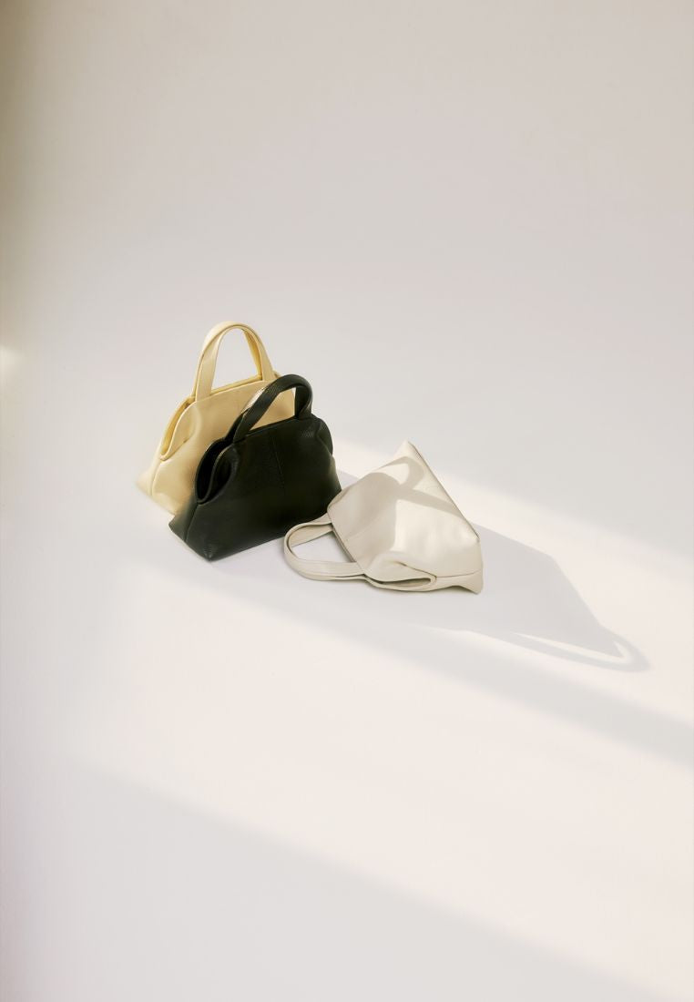 PAVE PETIT BAG hay yellow