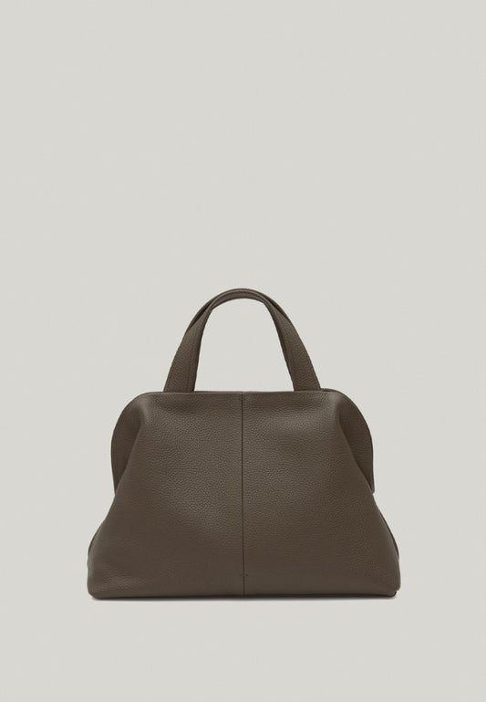 PAVE TOTE BAG mud brown