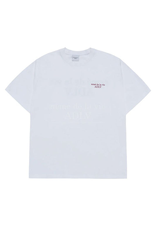 PIXEL BASIC LOGO Short Sleeve T-Shirt White