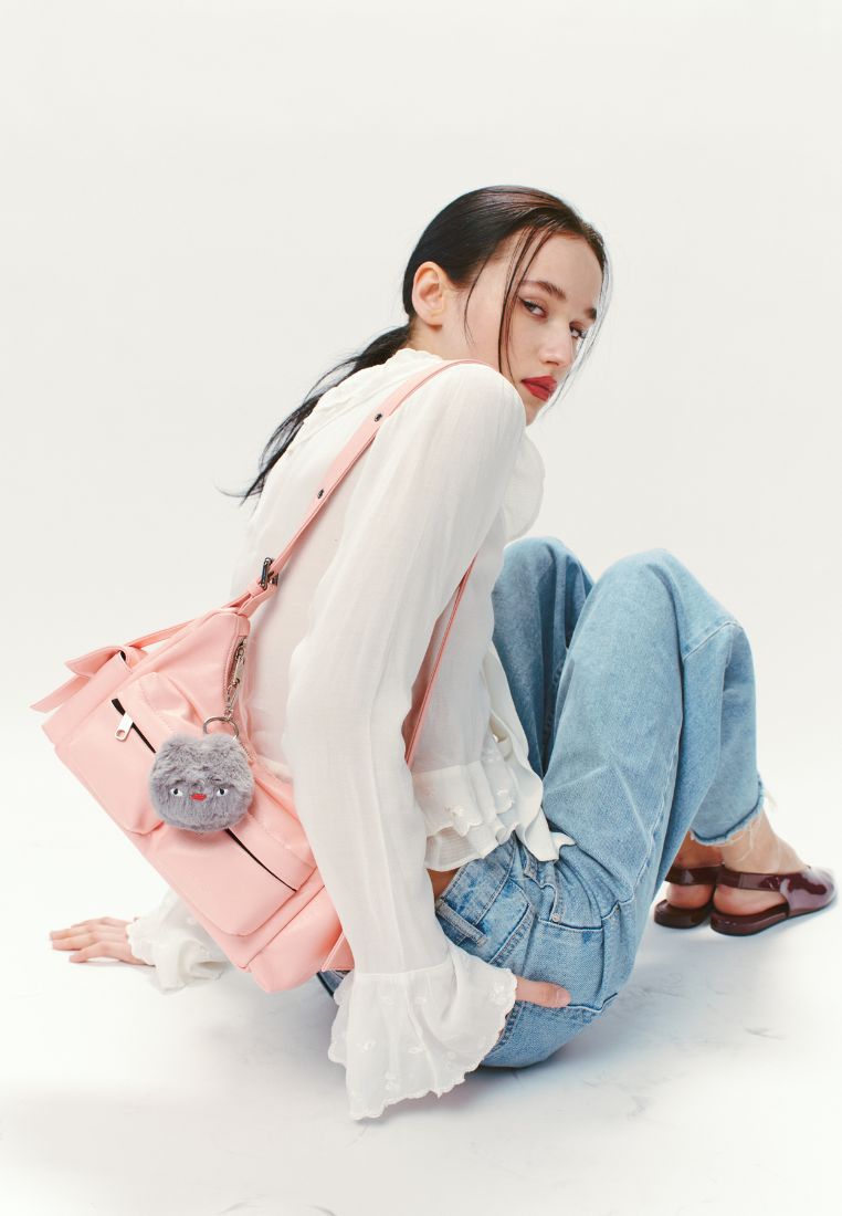 Pocket Mug Bag M Goat Pink