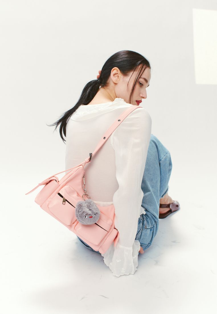 Pocket Mug Bag M Goat Pink