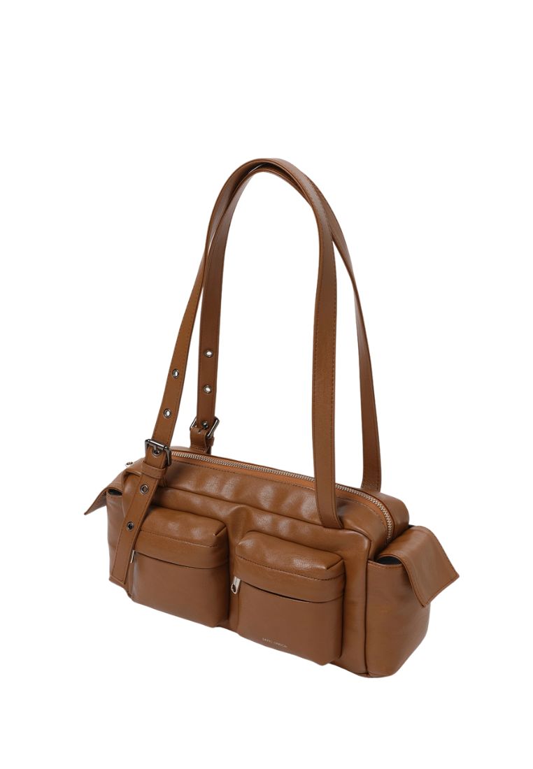 Pocket Utility Bag M Nappa Caramel