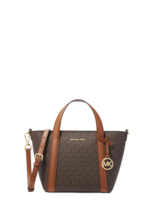 Pratt Small Signature Logo Tote Bag Brown