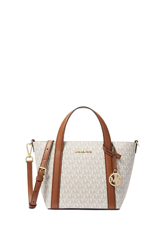 Pratt Small Signature Logo Tote Bag Vanilla