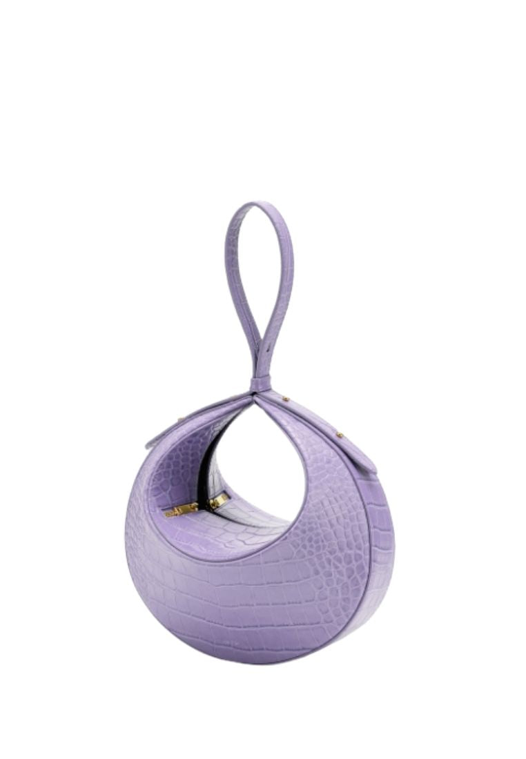 Rantan Bag - Purple Croc