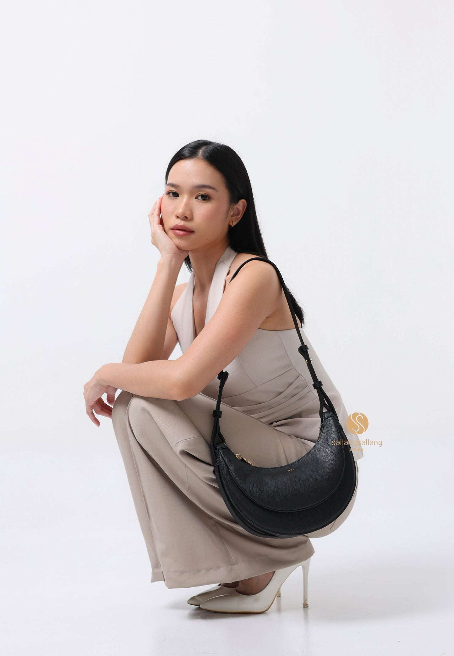 Sharon Crossbody Bag - Black