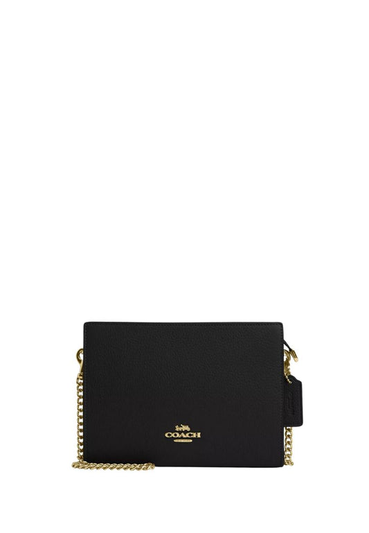 Slim Crossbody Gold Black