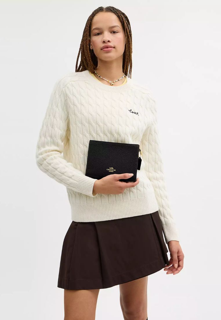 Slim Crossbody Gold Black