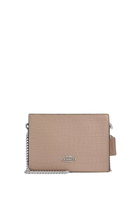 Slim Crossbody Silver Stone