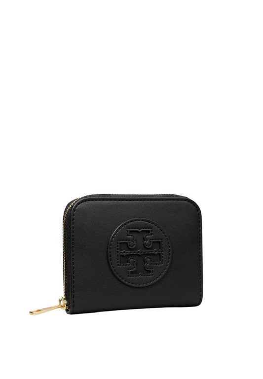 Small Ella Bio Zip Wallet Black