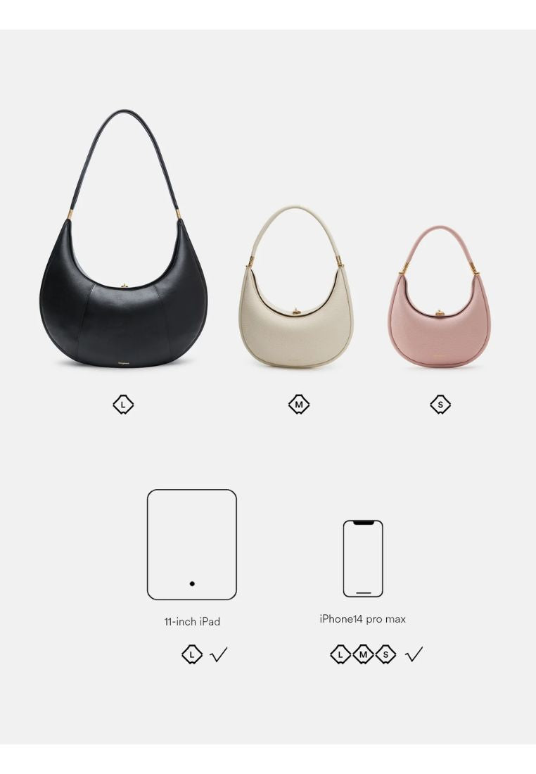Small Luna Bag - Ivory