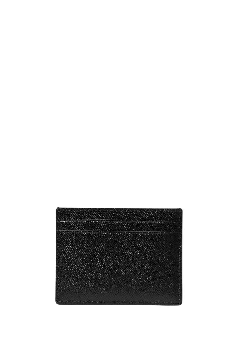 Small Slim Card Holder Black