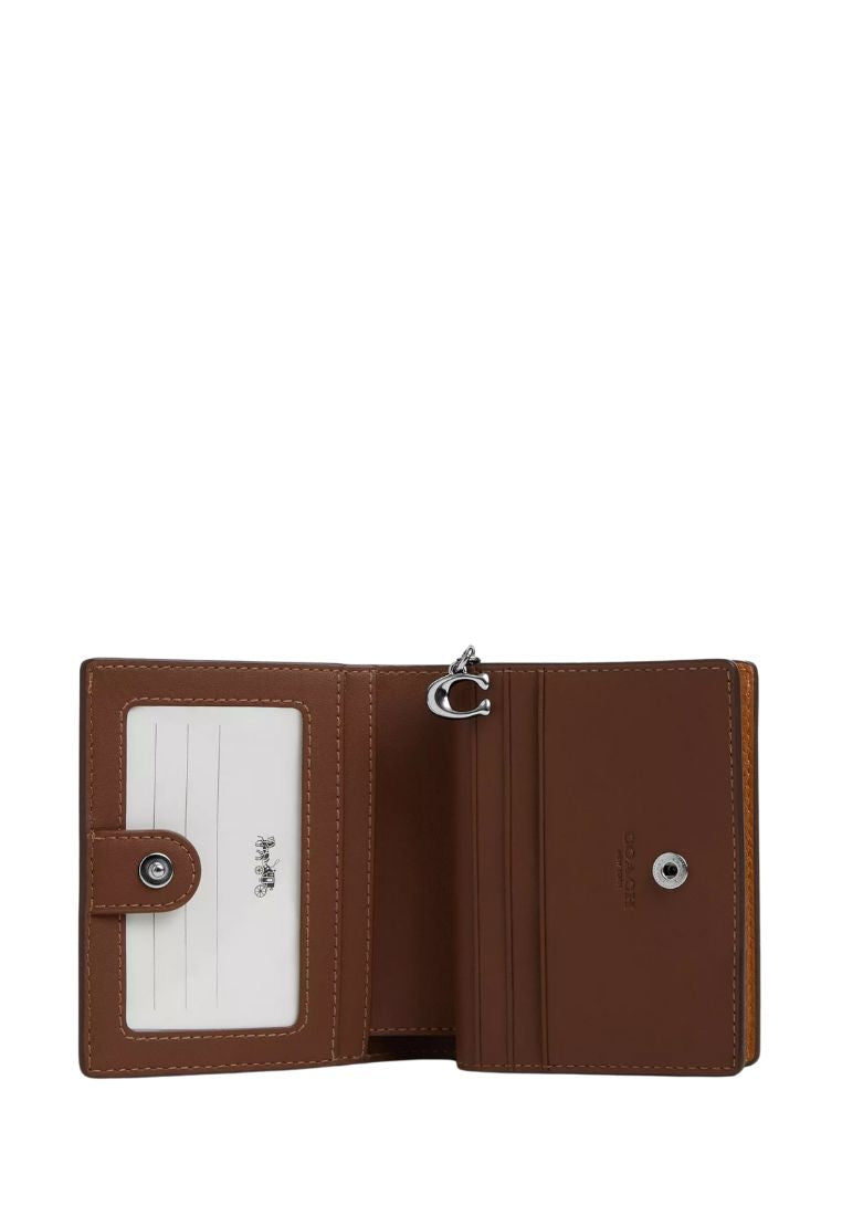 Snap Wallet Silver Light Saddle