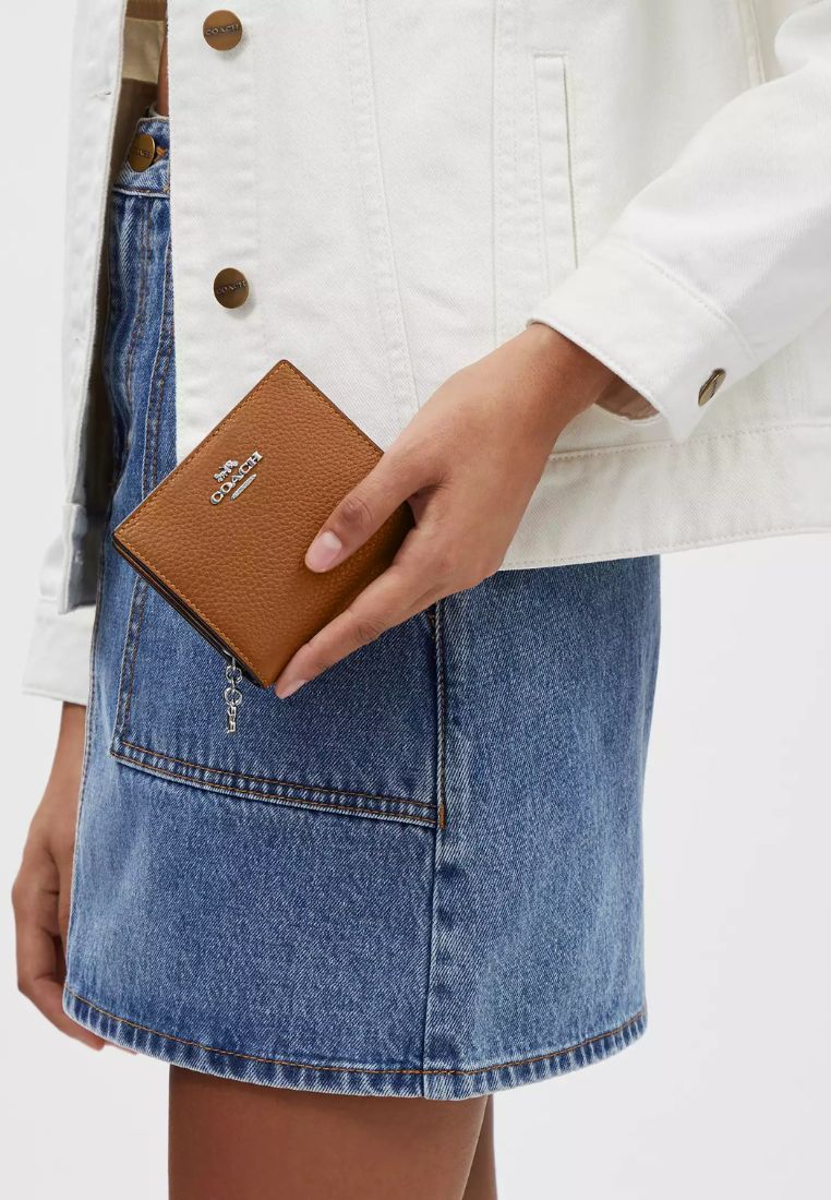 Snap Wallet Silver Light Saddle