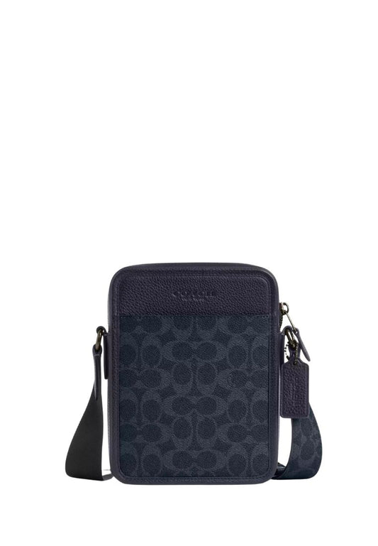 Sullivan Crossbody Bag In Signature Canvas Denim Midnight Navy