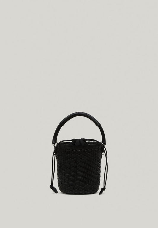 TWIG BASKET TOTE BAG dried black