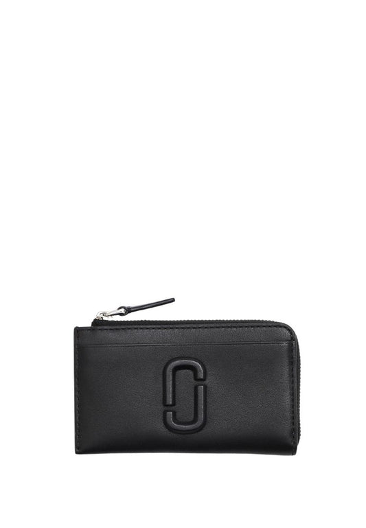 The Covered J Marc Top Zip Multi Wallet Black