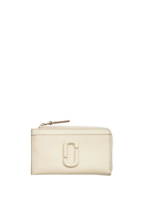 The Covered J Marc Top Zip Multi Wallet Cloud White
